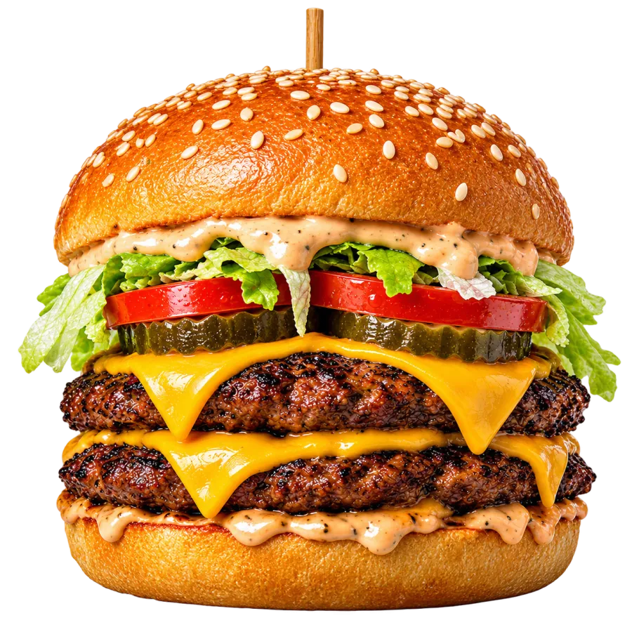CHEESE SUPREME BEEF BURGER