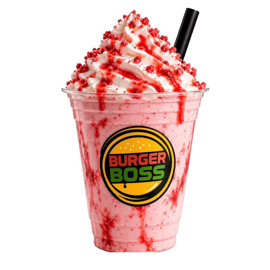 Strawberry milkshake